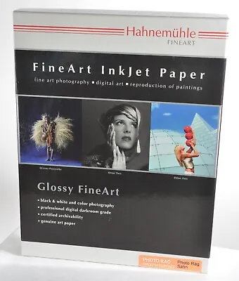 Hahnemuhle Photo Rag Satin (8.5 X 11'' 50 Sheets) #10644404-50i Fine Art Inkjet • $39.99