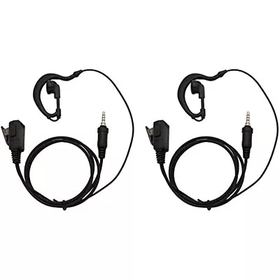 Earpiece Headset For Yaesu Vertex VX-6R 7R 6E 7E 120 127 170 177 (Pack Of 2) • $31.02