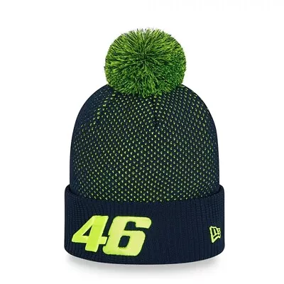 VR46 Rossi Blue Bobble Beanie Hat • $24.95