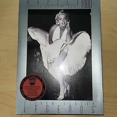 Marilyn Monroe Silver Screen Legends Puzzle + Fix Puzzle Glue 1000 Pieces • $14