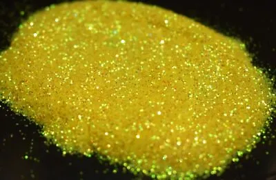 Yellow Twist Ultra Sparkle Metal Flake Glitter 0.015 .015 Hex Painting Epoxy  • $19.57