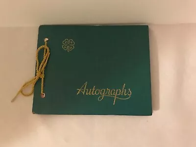 Vintage 4-H Autograph Book Preowned But In New Condition • $15