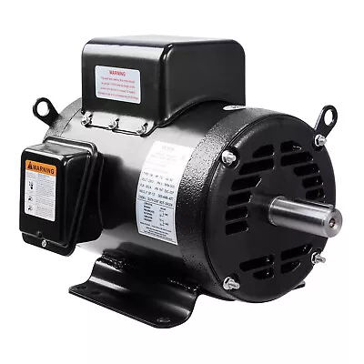 VEVOR 7.5HP Air Compressor Electric Motor 230V 30A CW/CCW Rotation 184T Frame • $310.99