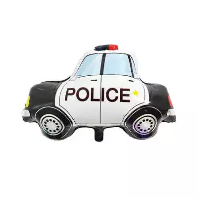 Police Car Balloon - Large Mylar Police Shape Balloon • $7