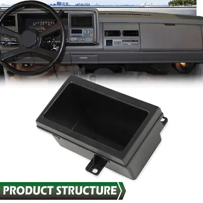 Fit For 88-94 Chevy Gmc Pickup Pocket Radio Dash Kit Car Stereo Storage Cubby • $9.80