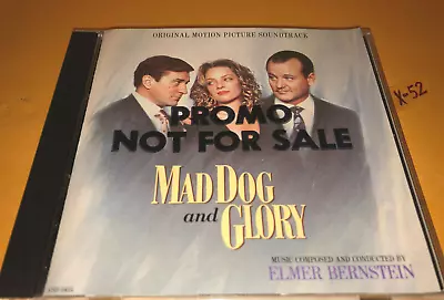 Mad Dog And Glory CD Soundtrack Elmer Bernstein Score Deniro Uma Bill Murray • $6.36