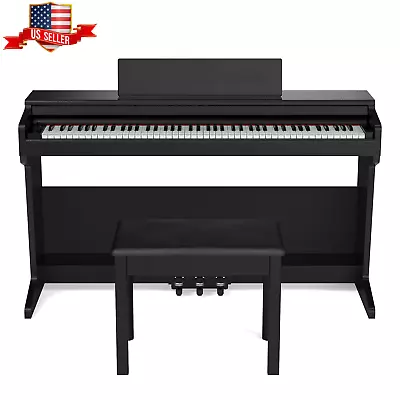 88 Keys Weighted Hammer Digital Piano Action Keyboard 3 Pedal Electric Piano • $437