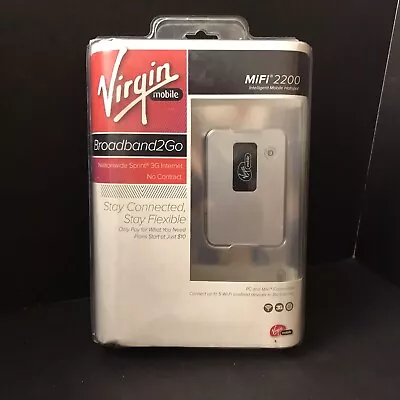 Virgin Intelligent Wireless MiFi 2200 Mobile Hotspot New In Box • $11.99