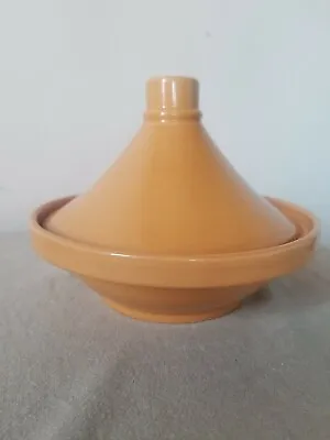 TAGINE Moroccan Style Clay Cooking Pot Lid 9  Val Do Sol Mediterranean Portugal • $25