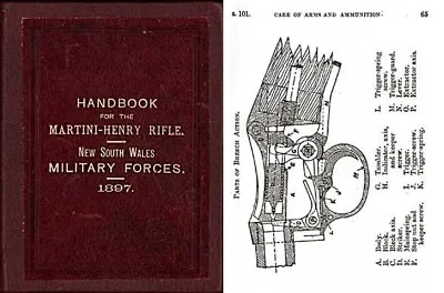 Handbook For The Martini-Henry Rifle-1897 • $18.95