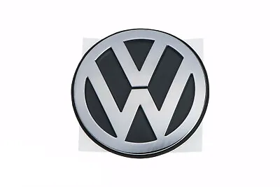 $40.71 • Buy 2006-2010 VW Volkswagen Beetle Front Hood Emblem Decal Chrome GENUINE OEM NEW