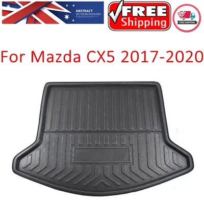 Trunk Mat Cargo Mat Boot Liner Luggage Tray Waterproof For Mazda CX5 2017-2019 • $32.29