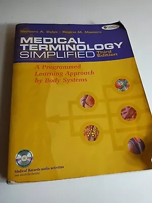 Medical Terminology Simplified Third Edition Paperback Textbook With Audio CD  • $12.95