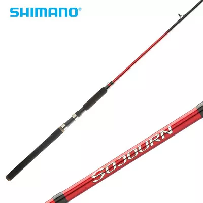 Shimano Sojourn Muskie Trolling Rod SJCMTR80HTC 8'0  Heavy 1pc Telescopic • $59.99