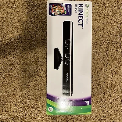 XBOX 360 Kinect Sensor Bundle With Kinect Adventures Games NEW OPEN BOX COMPLETE • $39.97