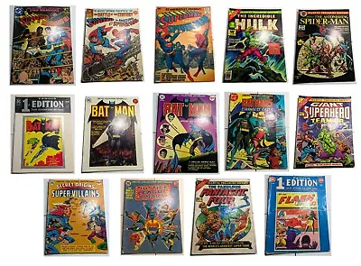Marvel & DC Treasury Editions - Spider-Man Superman Vs Muhammad Ali - Buy2Get1! • £8.04