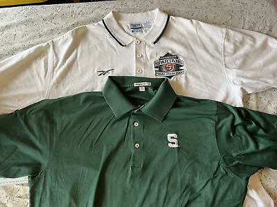 2 VTG Reebok & Peter Millar Michigan State 2000 NCAA Final Four Men’s Polo XL • $34.86