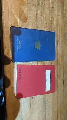 £30 • Buy Original World War Two WRNS Bible And Royal Canadian Navy Station Card