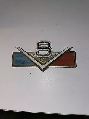 Vintage Jeep V8 Emblem  • $75