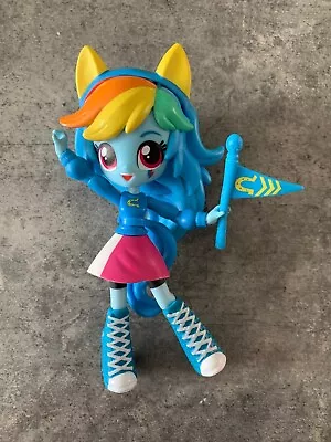 My Little Pony Equestria Girls Minis Pep Rally Rainbow Dash Figure • $20