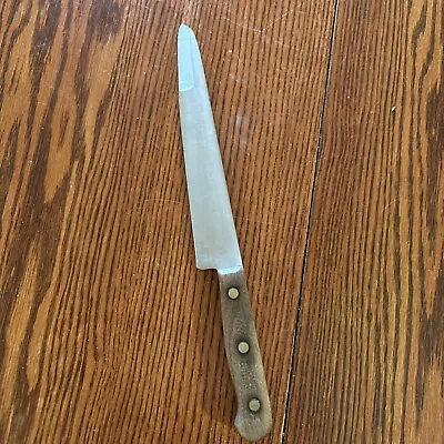 $14.99 • Buy Vintage Chicago Cutlery BT43 Breakthrough Carving Butcher Knife 9  Blade 