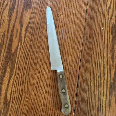 $14.99 • Buy Vintage Chicago Cutlery BT43 Breakthrough Carving Butcher Knife 9  Blade 