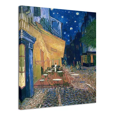 Van Gogh Paintings Repro Wall Art Canvas Print Picture Home Decor Cafe Terrace • $37.51