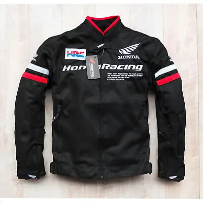 Honda Summer Mesh Breathable Motorcycle Riding Suit Motorcycle Jacket Racing • £59.99