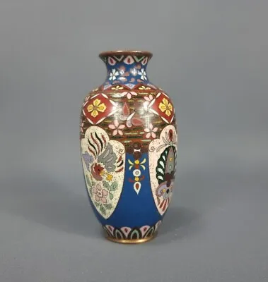 £38 • Buy Small Antique Japanese Cloisonne Vase Meiji Period