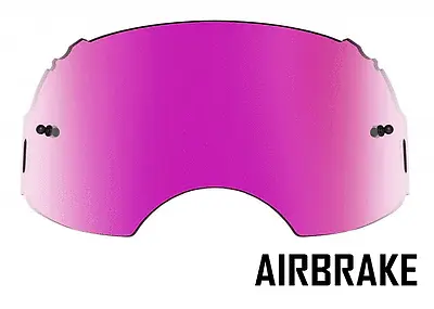 GOGGLE-SHOP PINK MIRROR LENS To Fit OAKLEY AIRBRAKE MOTOCROSS GOGGLES • $30.61
