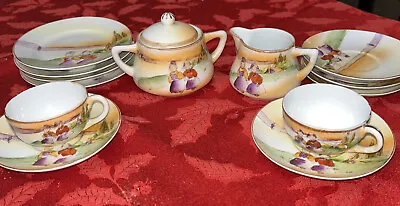 Vintage Nippon Steel Childs China Tea Set • $19.99