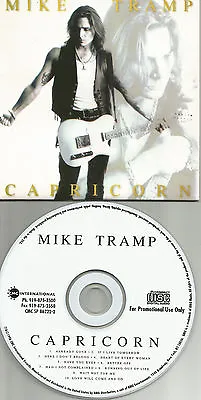 White Lion MIKE TRAMP Capricorn CARD STOCK PAPER SLEEVE PROMO DJ CD 1998 USA • $24.99