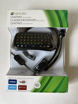 Microsoft XBOX 360 Chatpad With Wired Headset P7F-00001 (Brand New In Box) • $37.99