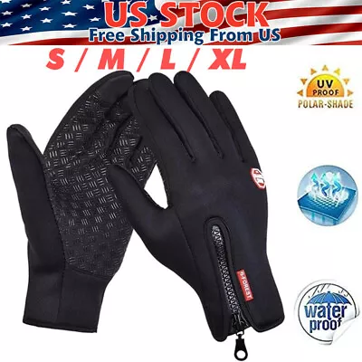 Thermal Windproof Waterproof Winter Gloves Touch Screen Warm Mittens Men Women • $4.99