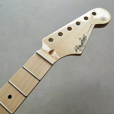 22 Frets ST Strat Electric Guitar Neck Canada Maple For DIY Fenders Replacement • $59.99