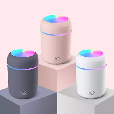 Portable Air Humidifier Aroma Aromatherapy Ultrasonic USB Diffuser Oil Purifier • $14.99