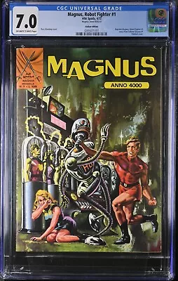 Magnus Robot Fighter #1 CGC 7.0 - Italian Edition - Italy Albi Spada 1972 • $350