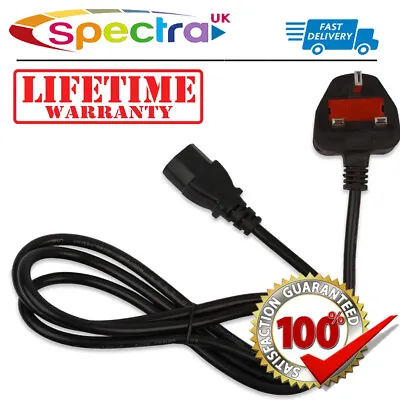 Panasonic TX-P42S21BA 42  Inch LED LCD TV Television AC Power Cable Lead UK For • £10.99