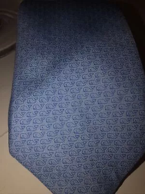 VINEYARD VINES  WHALES LT  BLUE Men's Neck Tie • $12.99