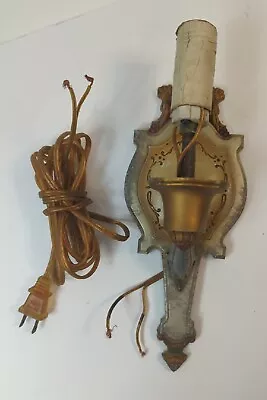 Vintage Riddle Co. Design Light Fixture Sconce Electric  Restoration Salvage  • $62.99