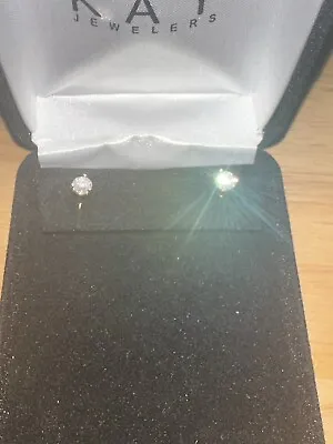 3/4 Carat Diamond Stud Earrings • $650