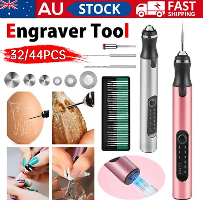 Electric Micro Engraver Pen Tip Engraving Cordless Metal Jewelry Wood Glass Tool • $10.99