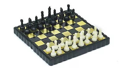 Mini Chess Pocket Size Folding Magnetic Chess Set • $14.99