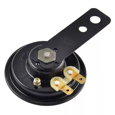 £5.99 • Buy Universal Black Motorcycle Horn And Bracket Kit 6V DC 105DB 3Amp Motorbike Car