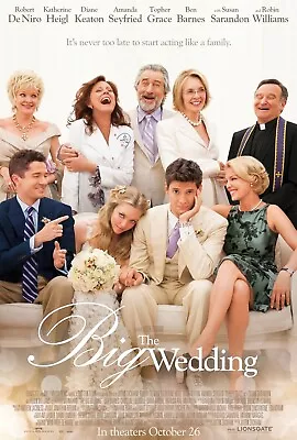 The Big Wedding HD Digital Movie Code Vudu / Fandengo / Movies Anywhere • $5