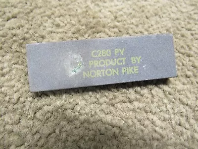 Vietnam US Pilot Survival Knife Sharpening Stone C280 PV Product By Norton Pike • $29.95