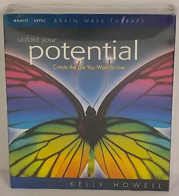 Unfold Your Potential 3 Audio CD Meditation Set Kelly Howell/ Brain Wave Therapy • $24