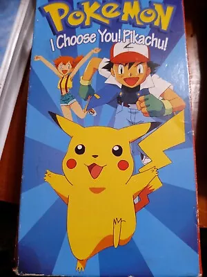 Pokemon Vol. 1: I Choose You Pikachu (VHS 1998 Dubbed) • $10