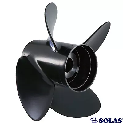 New 12.75x17 Aluminum Propeller Fits Yamaha 4 Stroke 15 Spline 115 2000-2021 • $168.04