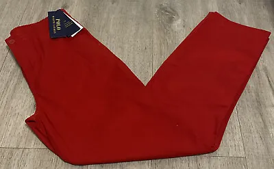 £43.54 • Buy Polo Ralph Lauren Red Elastic Waistband Trousers Size 14 Years BNWT